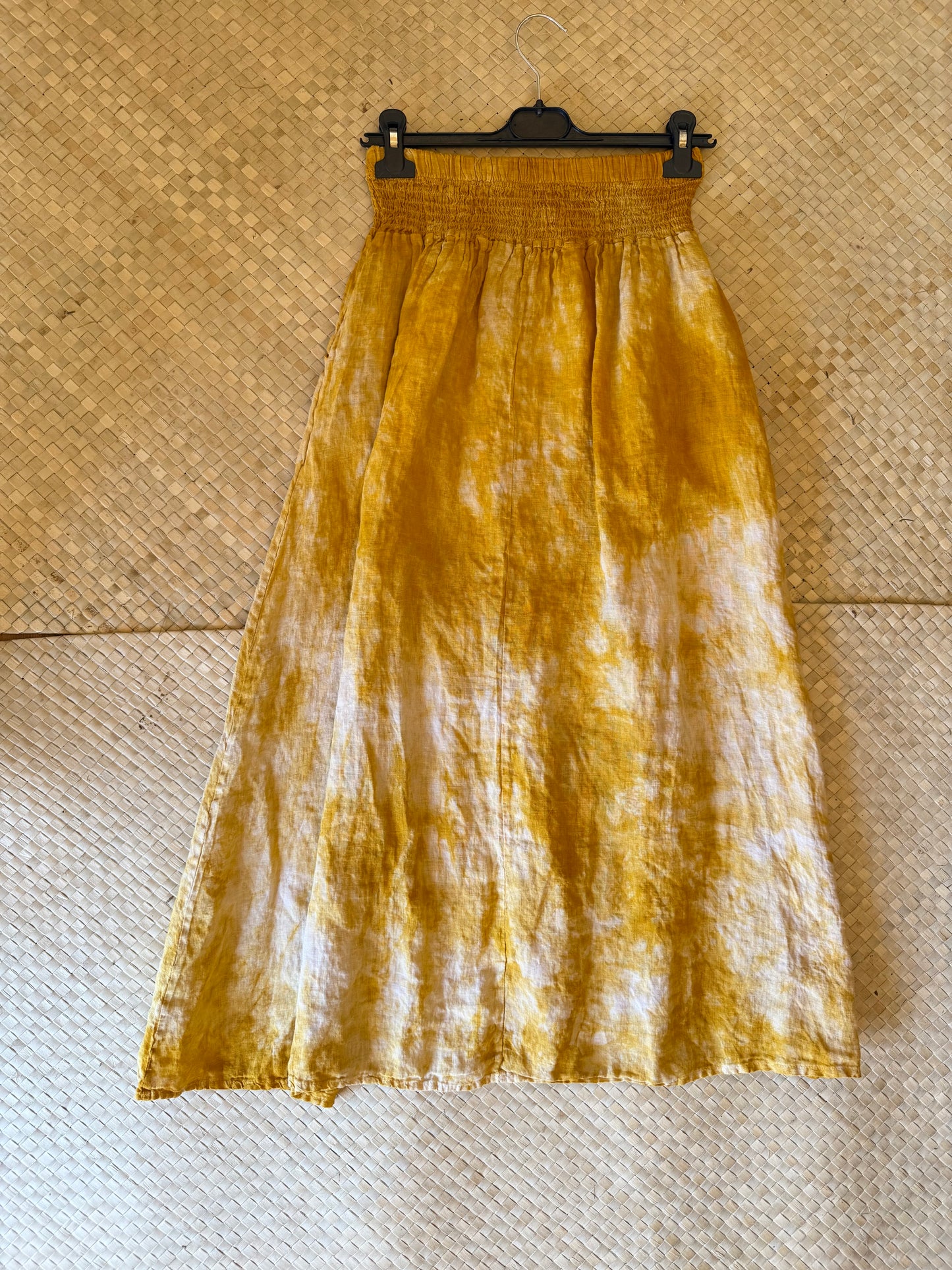 Linen Marigold Skirt