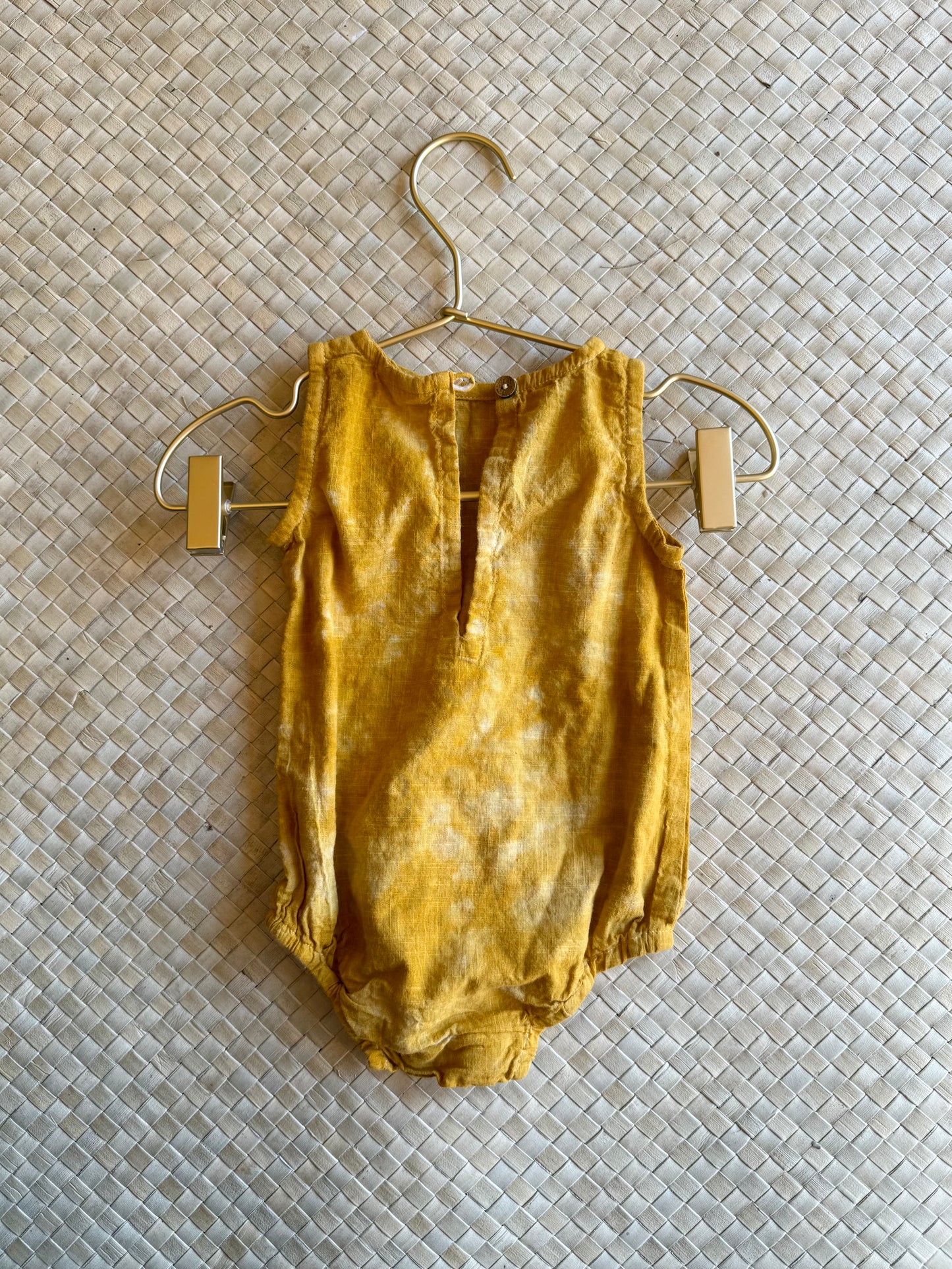 Linen Marigold Infant Onesie